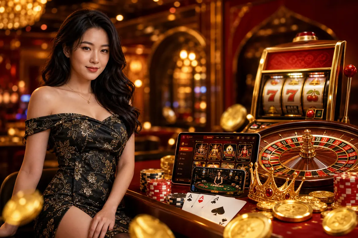 woc88 Casino live dealer meja baccarat